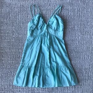 NWOT Free People Light Blue Babydoll Tunic Top XS